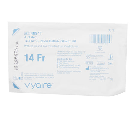 AirLife® Cath-N-Glove® Suction Catheter Kit, 14 Fr.