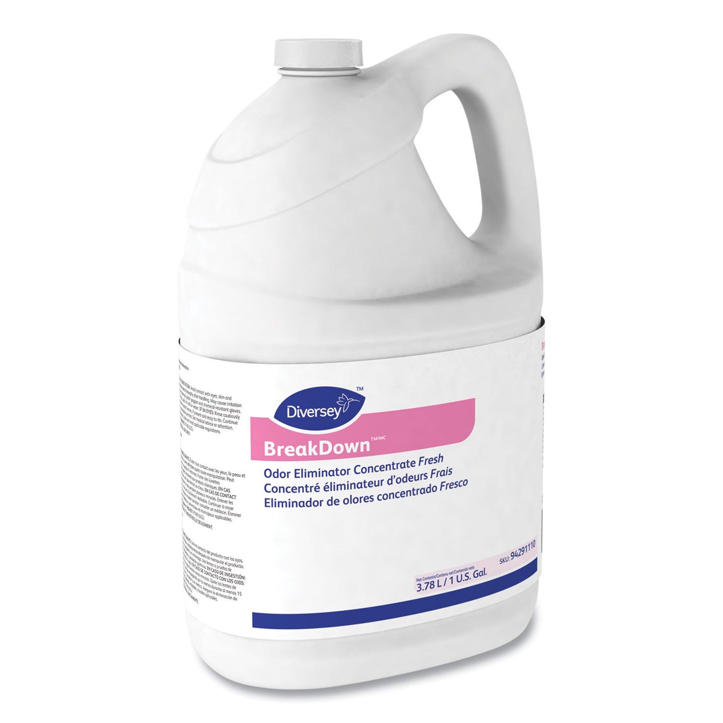 BreakDown™ Odor Eliminator and Cleaner Concentrate, Cherry Almond Scent, 1 gal.