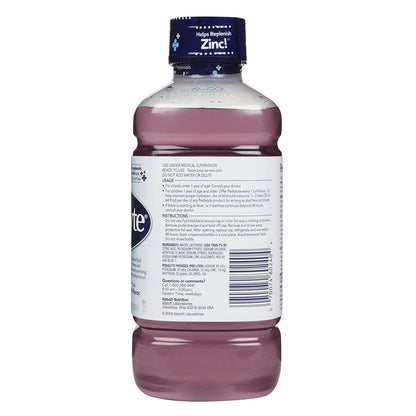 Pedialyte® Grape Electrolyte Solution, 1 Liter Bottle