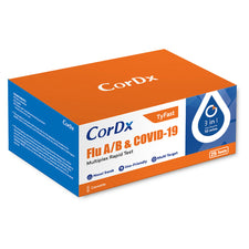 Respiratory Test Kit Tyfast Flu A+B / COVID-19 Multiplex Rapid Test 25 Tests