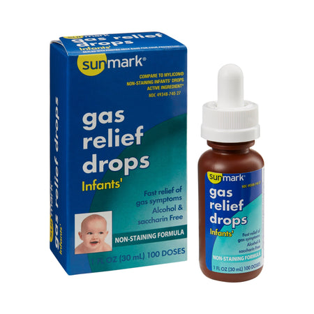 sunmark® Simethicone Infant Gas Relief, 1-ounce dropper bottle