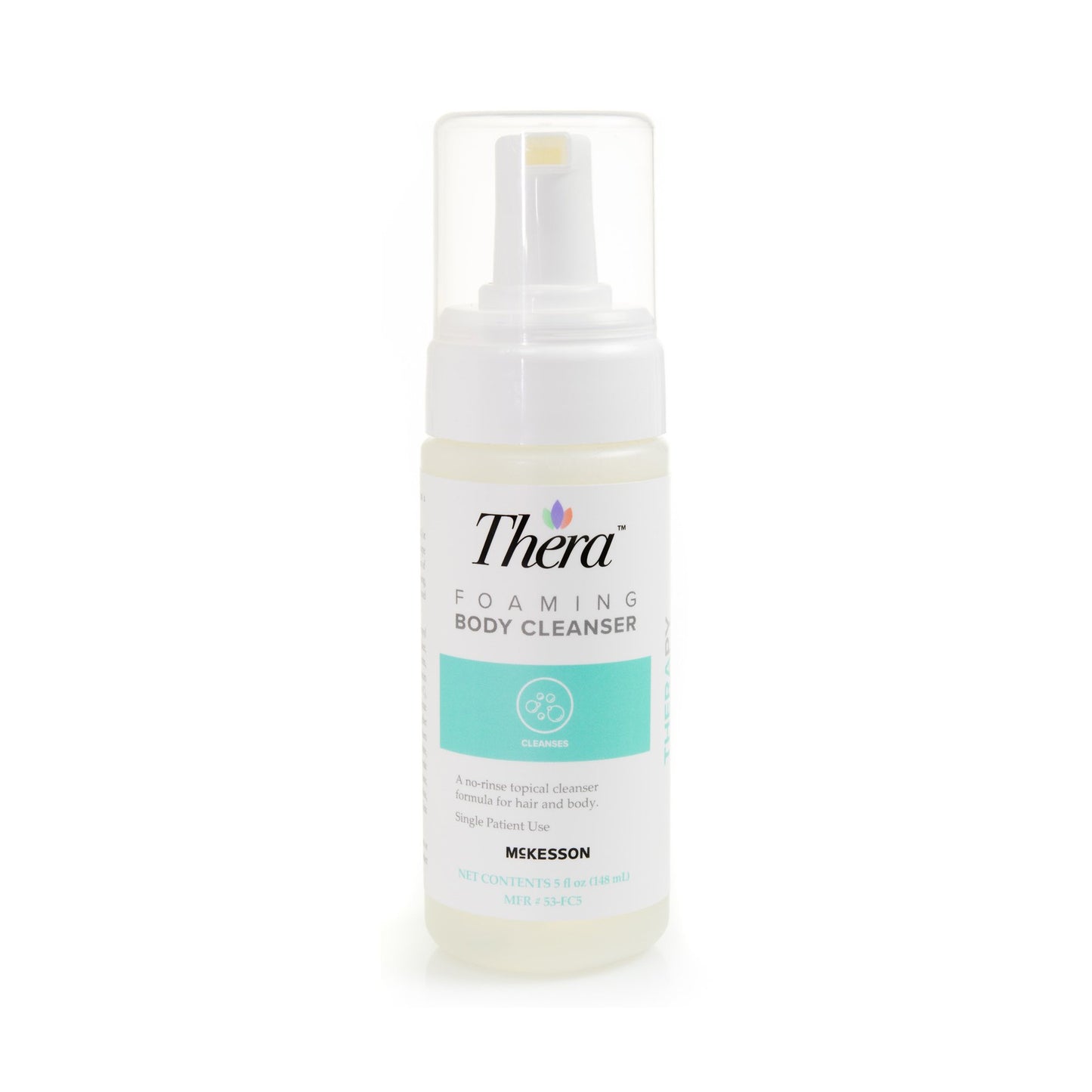 McKesson Thera® Foaming Body Cleanser, 5-ounce pump bottle