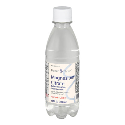 Foster & Thrive™ Magnesium Citrate Saline Laxative Oral Solution Cherry, 10 oz.
