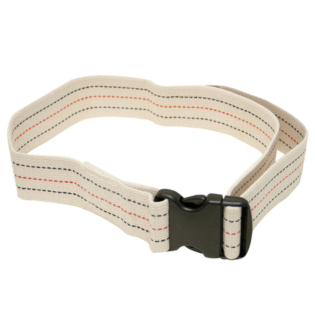 Gait Belt FabLife™ 72 Inch Length Pinstripe Cotton