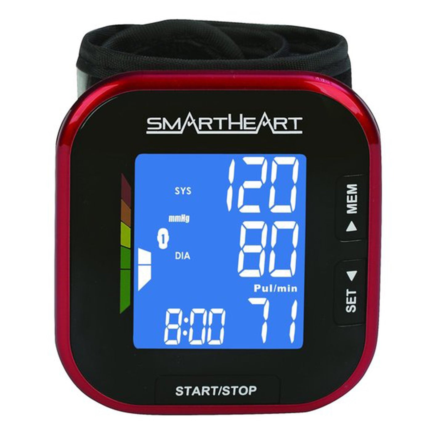 SmartHeart Automatic Wrist Blood Pressure Monitor