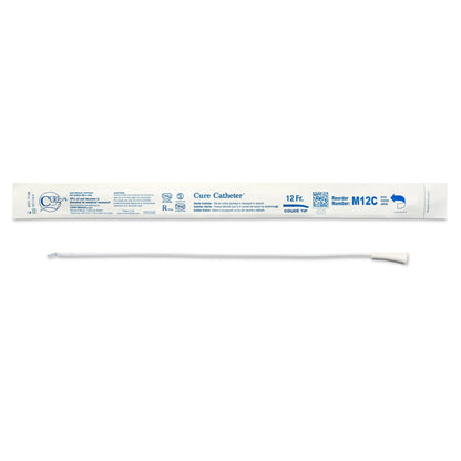 Cure Catheter™ Urethral Catheter, 12 Fr., Male, Coude