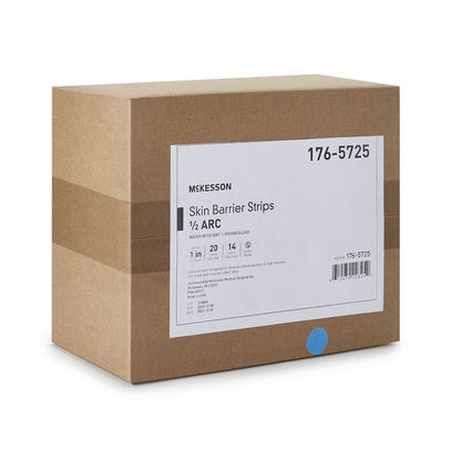 McKesson Skin Barrier ½ Arc Strip