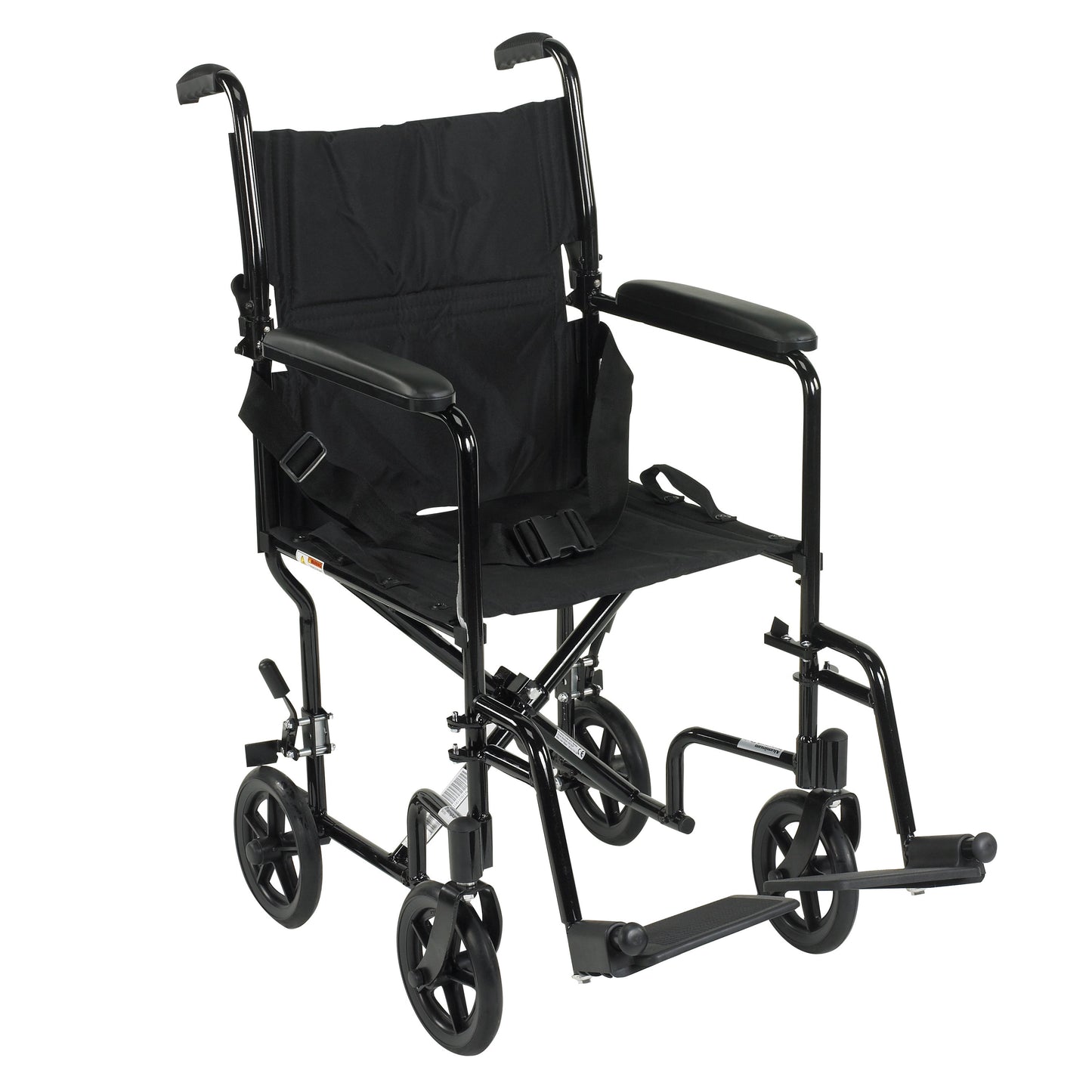 drive™ Transport Chair, Black, 17-Inch Seat Width