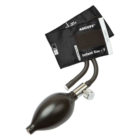 American Diagnostic Corp 865-7IBK Reusable Blood Pressure Cuff and Bulb Adcuff 9 to 14 cm Arm Nylon Cuff