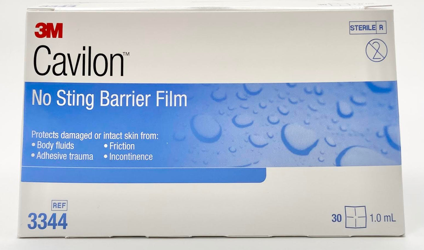 3M Cavilon 3344 No Sting Barrier Film 1ml applicator swabs box of 25 in stock at Lexicon Supply warehouse