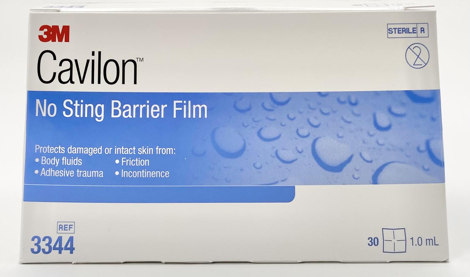 3M Cavilon 3344 No Sting Barrier Film 1ml applicator swabs box of 25 in stock at Lexicon Supply warehouse