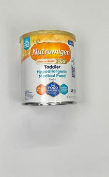 A 12.6 oz can of Mead Johnson 154804 Nutramigen toddler formula with Enflora LGG at Lexicon Medical Supply.