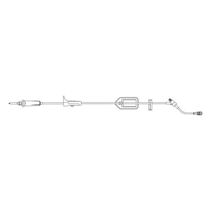 IV Extension Set Caresite® Needle-Free Port Small Bore 5 Inch Tubing Without Filter Sterile