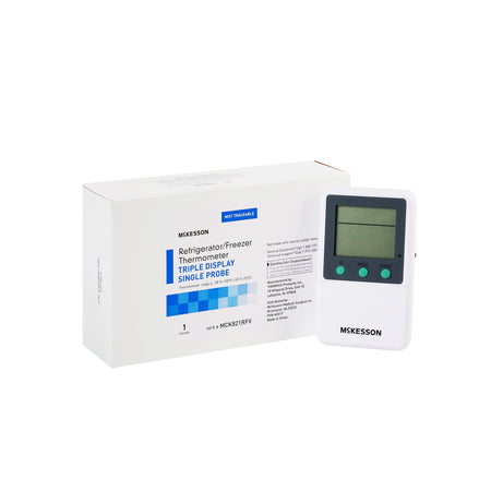 McKesson MCK821RFV Refrigerator/Freezer Thermometer, Digital Display, -58° - +158° F Range