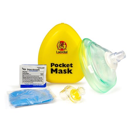 Laerdal Medical 82001133 Pocket Mask CPR Resuscitation Mask Kit