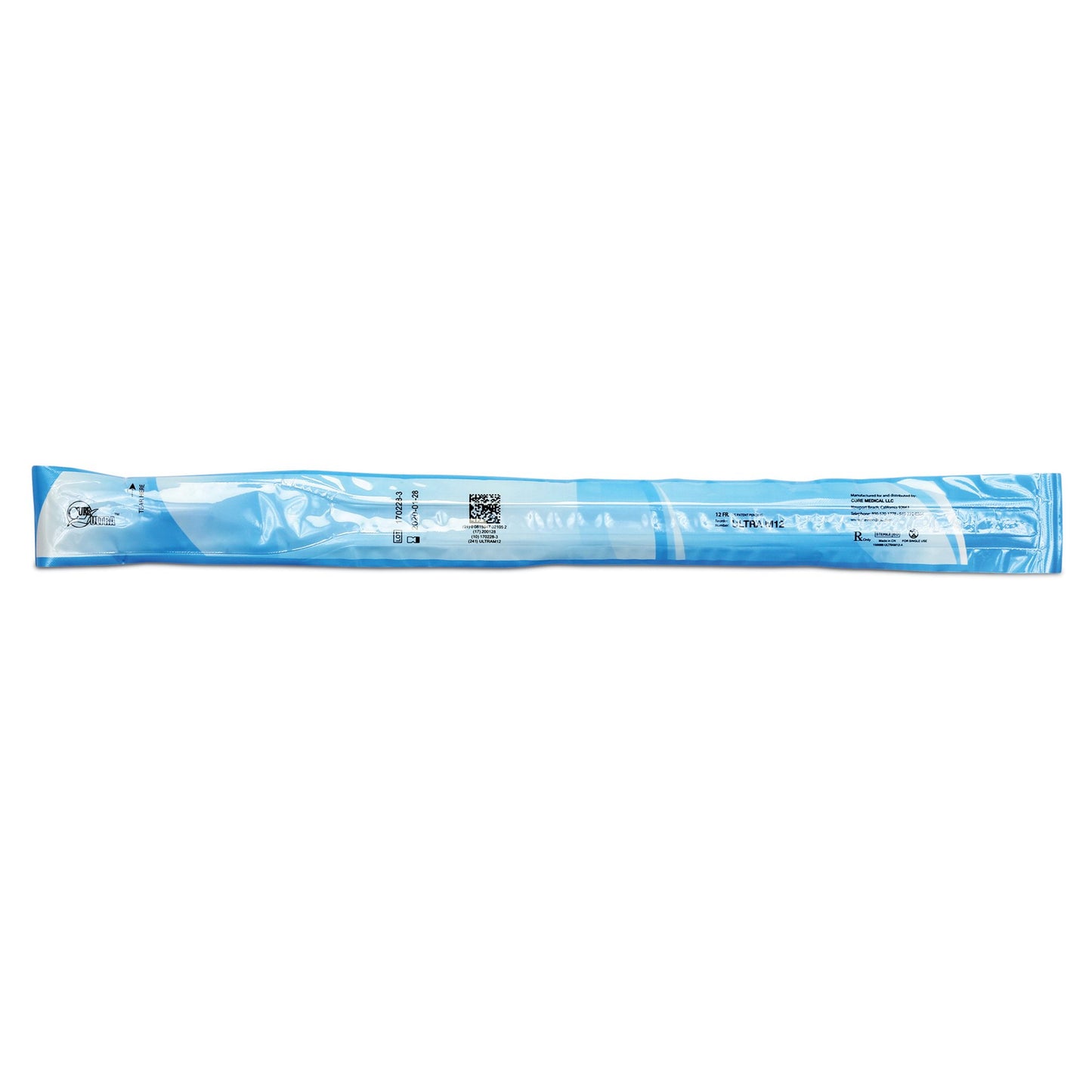 Cure Ultra™ Urethral Catheter, 12 Fr., Male, Straight