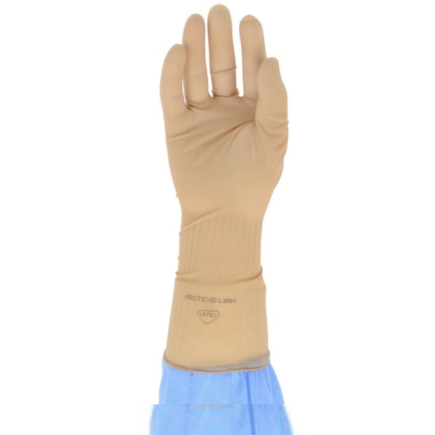 Cardinal 2D72NS65X Protexis™ Latex Surgical Gloves with Nitrile Coating, Size 6.5, Light Brown