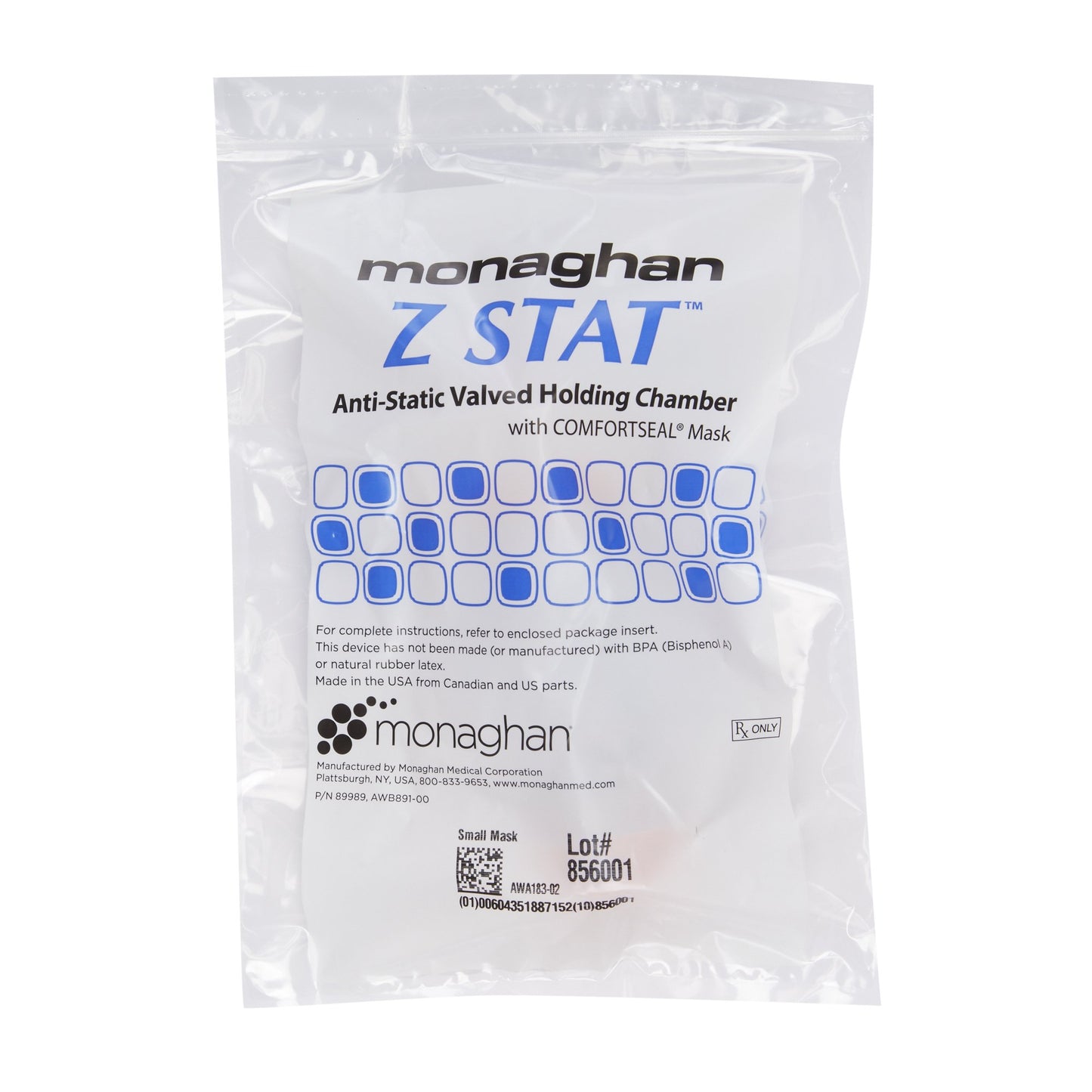 AeroChamber Plus® Z STAT Holding Chamber with Mask