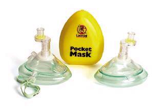 Laerdal Medical 82001933 Pocket Mask CPR Resuscitation Mask with Case