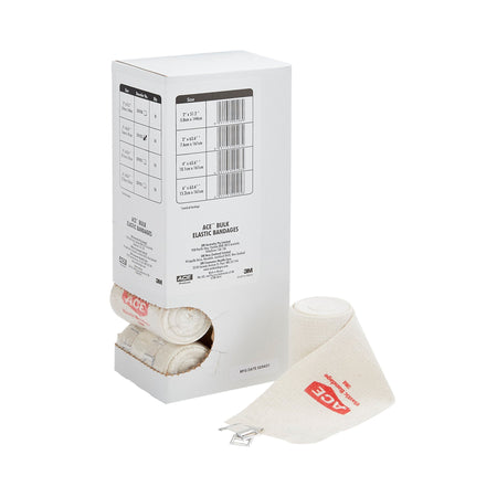 3M 207432 Ace Clip Detached Closure Elastic Bandage, 3 Inch x 5 Yard