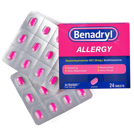 Johnson & Johnson Consumer 531703100 Benadryl Allergy Ultratabs
