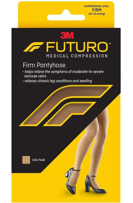 3M 71029EN Futuro Compression Pantyhose, Beige