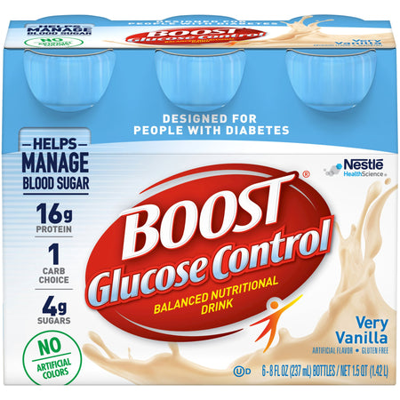 Nestle Healthcare Nutrition 41679157800 Boost Glucose Control Vanilla Balanced Nutritional Drink