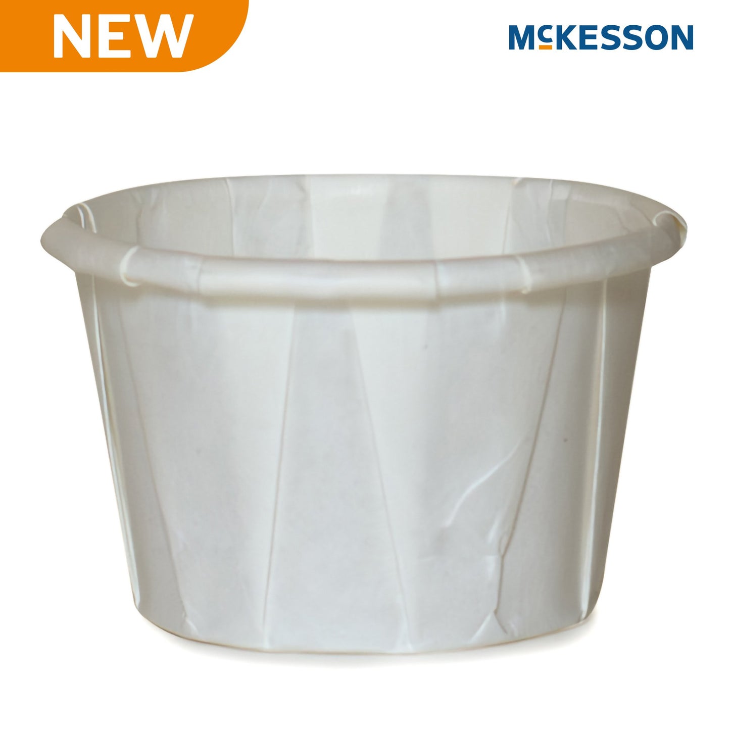 Souffle Cup McKesson 1 oz. White Paper Disposable