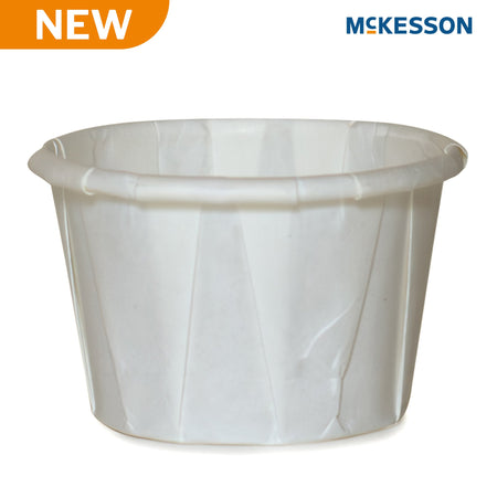 Souffle Cup McKesson 1 oz. White Paper Disposable