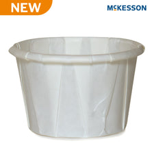 Souffle Cup McKesson 1 oz. White Paper Disposable
