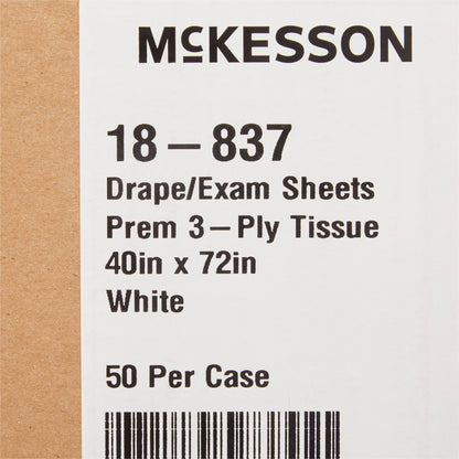 McKesson Sterile Physical Exam Drape, 40 x 72 Inch