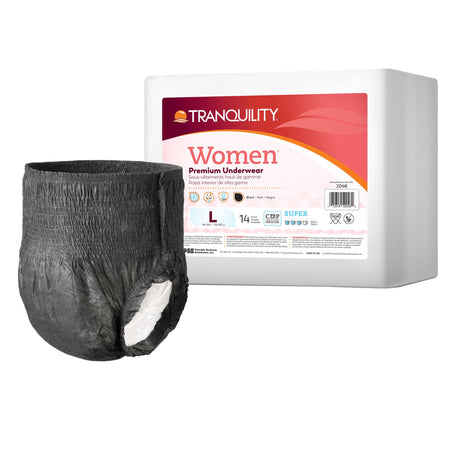 Tranquility 2046 Absorbent Underwear Tranquility Pull On with Tear Away Seams Adult Large