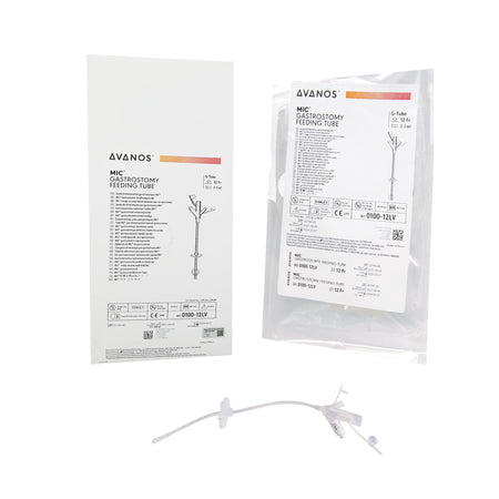 Avanos Medical Sales LLC 0100-12LV Mic Gastrostomy Feeding Tube, 12 Fr.