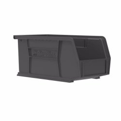 Storage Bin AkroBins® Black Plastic 5 X 5-1/2 X 10-7/8 Inch