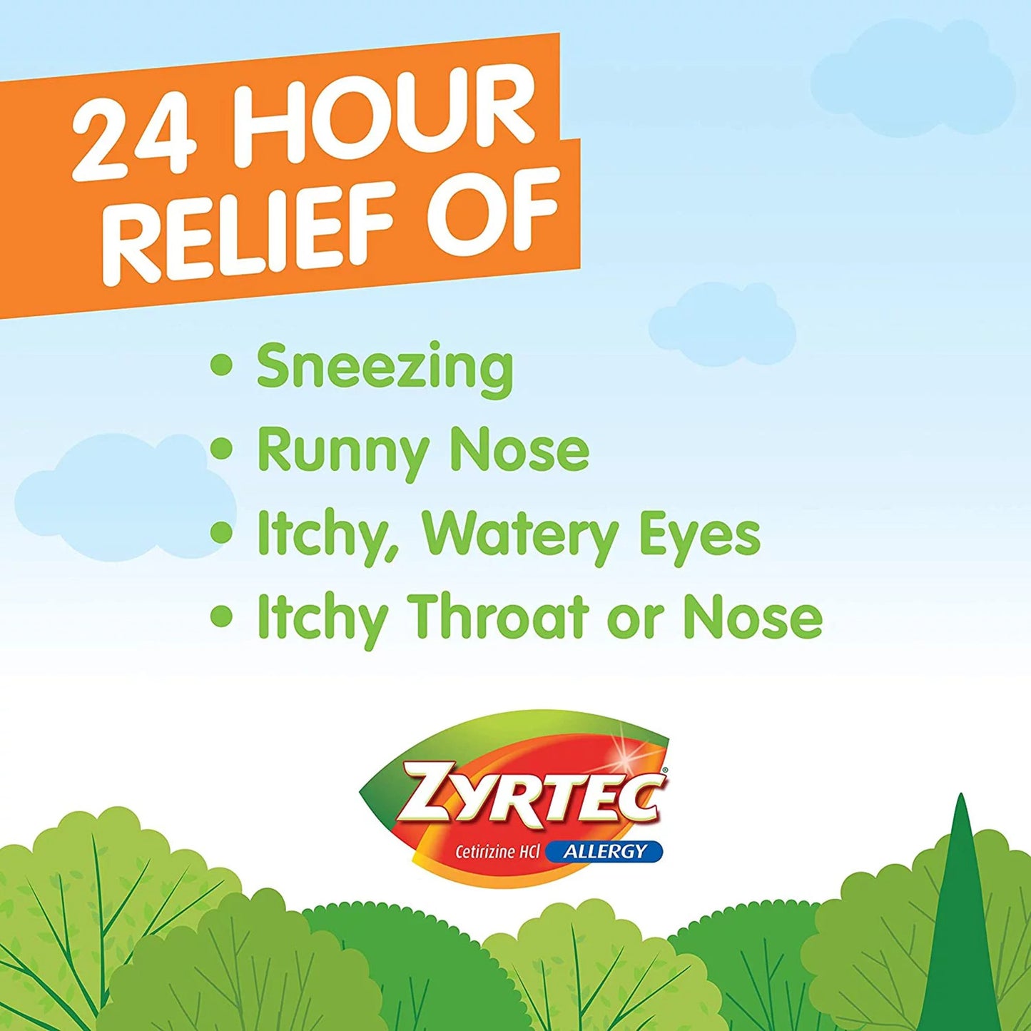 Zyrtec® Allergy 10 mg Liquid Gels Capsules