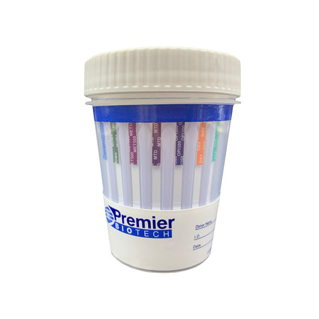 Premier Biotech PCA-12CW-LC Bio-Cup 12-Drug Panel Drugs of Abuse Test