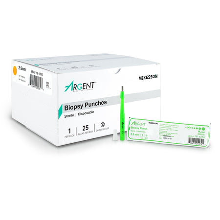 McKesson 16-1310 Biopsy Punch Argent Dermal 2.5 mm