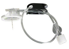Huber Needle Infusion Set Surecan™ Safety II 20 Gauge 1/2 Inch 8 Inch Tubing Needleless Y-Site Injection Port