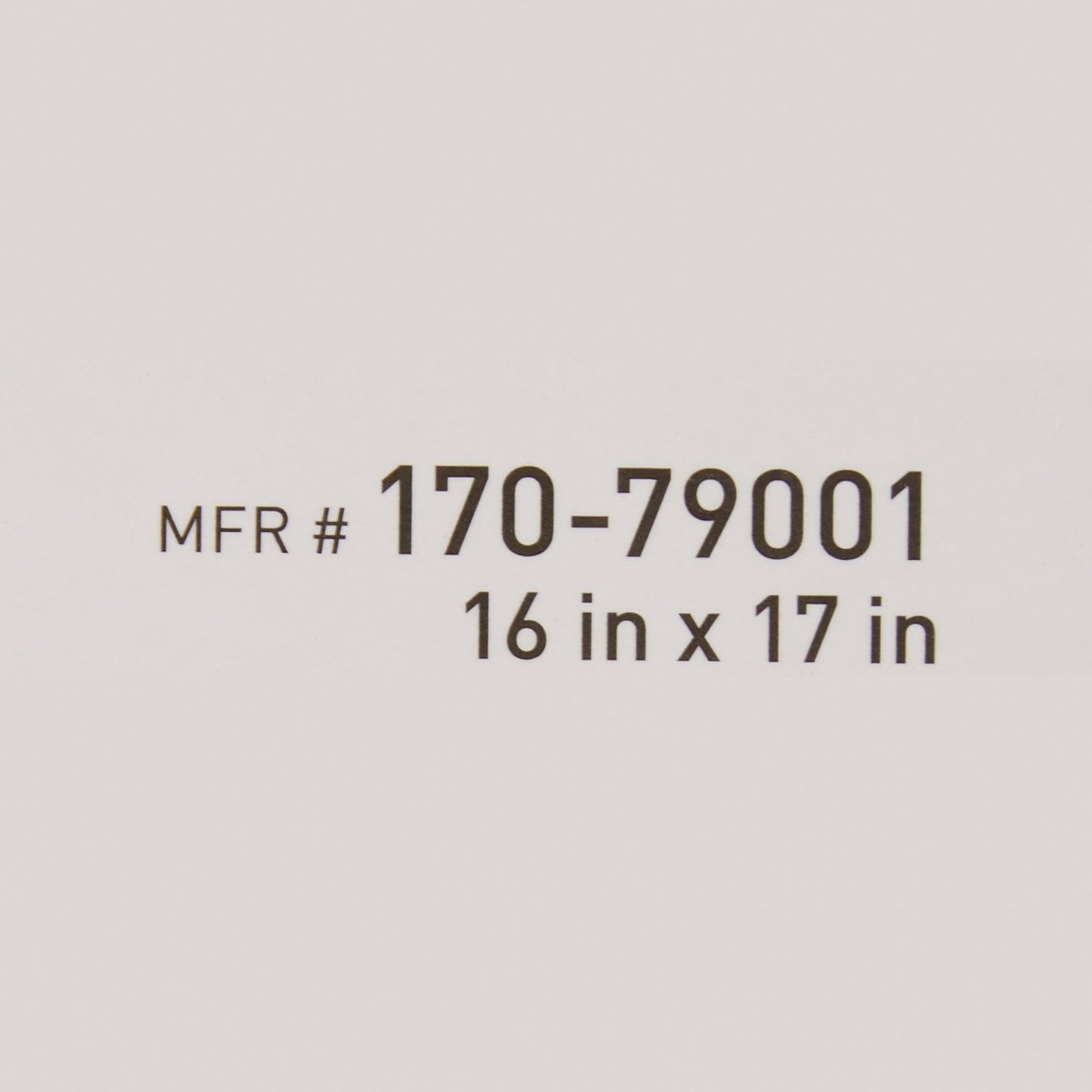 McKesson Back Support Cushion, 16 x 17 Inch