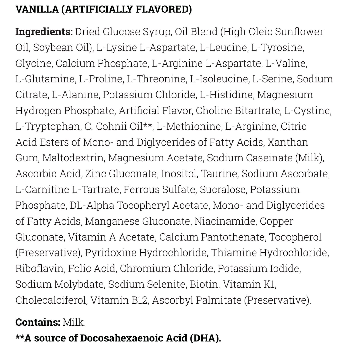 PKU trio™ Powdered Phenylalanine-Free Medical Food, Vanilla Flavor
