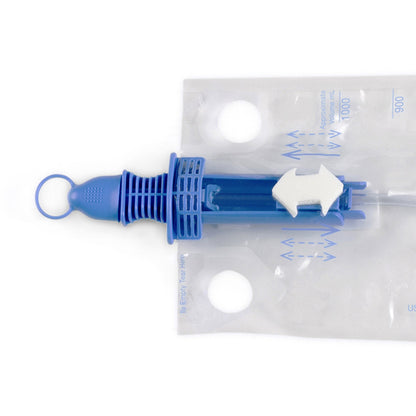 Intermittent Closed System Catheter Cure Dextra® Closed System Unisex / Straight Tip 14 Fr. Without Balloon
