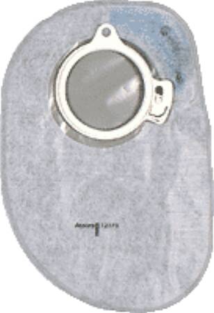 Coloplast 12375 Assura 2-Piece Closed End Transparent Colostomy Pouch, Red Match