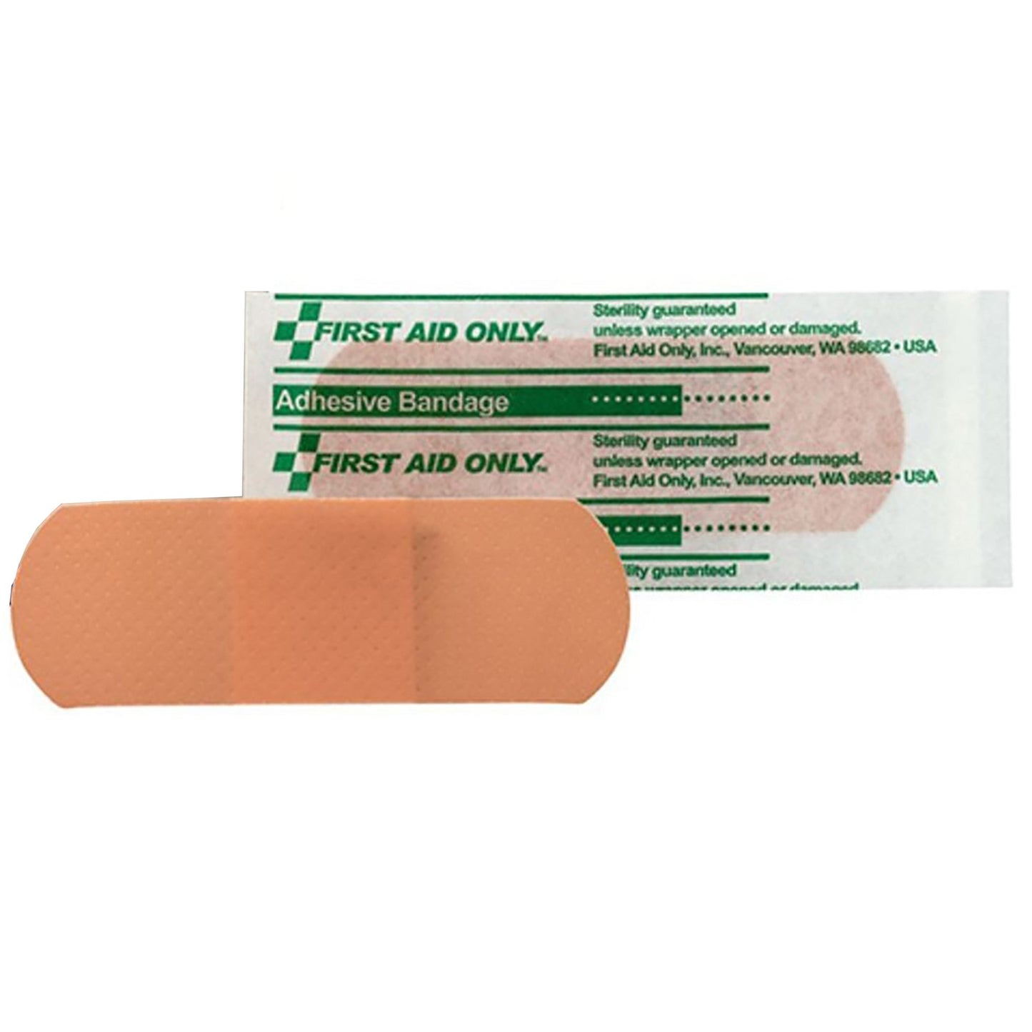 First Aid Only™ Tan Adhesive Strip, 1 x 3 Inch