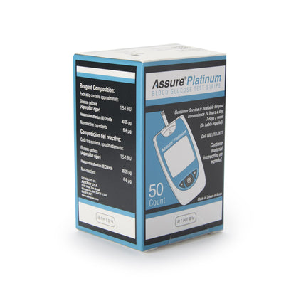 Assure® Platinum Blood Glucose Test Strips