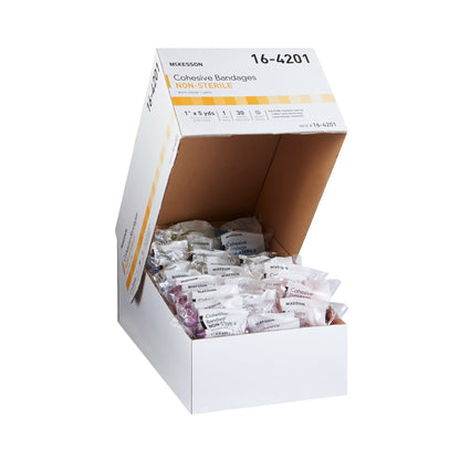 McKesson Self-adherent Closure Cohesive Bandage, 1 Inch x 5 Yard
