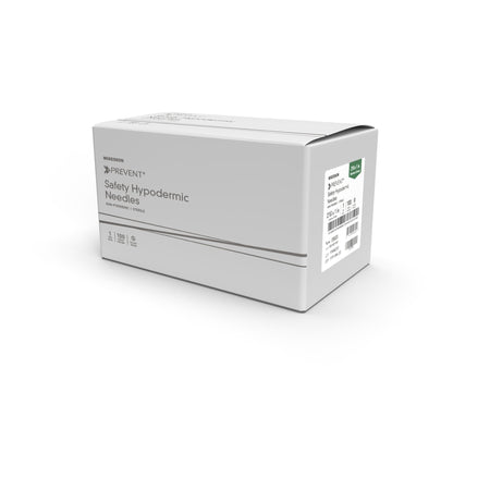McKesson 102-N251S3 Prevent Safety Hypodermic Needle, 25 Gauge, 1 Inch