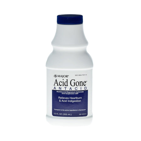 Major Pharmaceuticals 904772714 Acid Gone Magnesium Carbonate / Aluminum Hydroxide Antacid