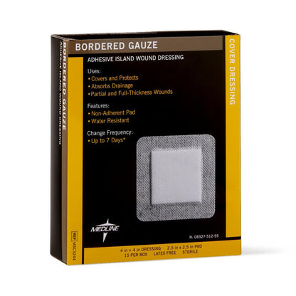 Medline Island Dressing, 4 x 4 Inch