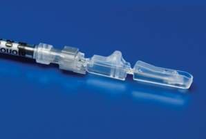 Cardinal 550361 Magellan 1 mL Syringe with Hypodermic Needle, 23 Gauge, 1 Inch