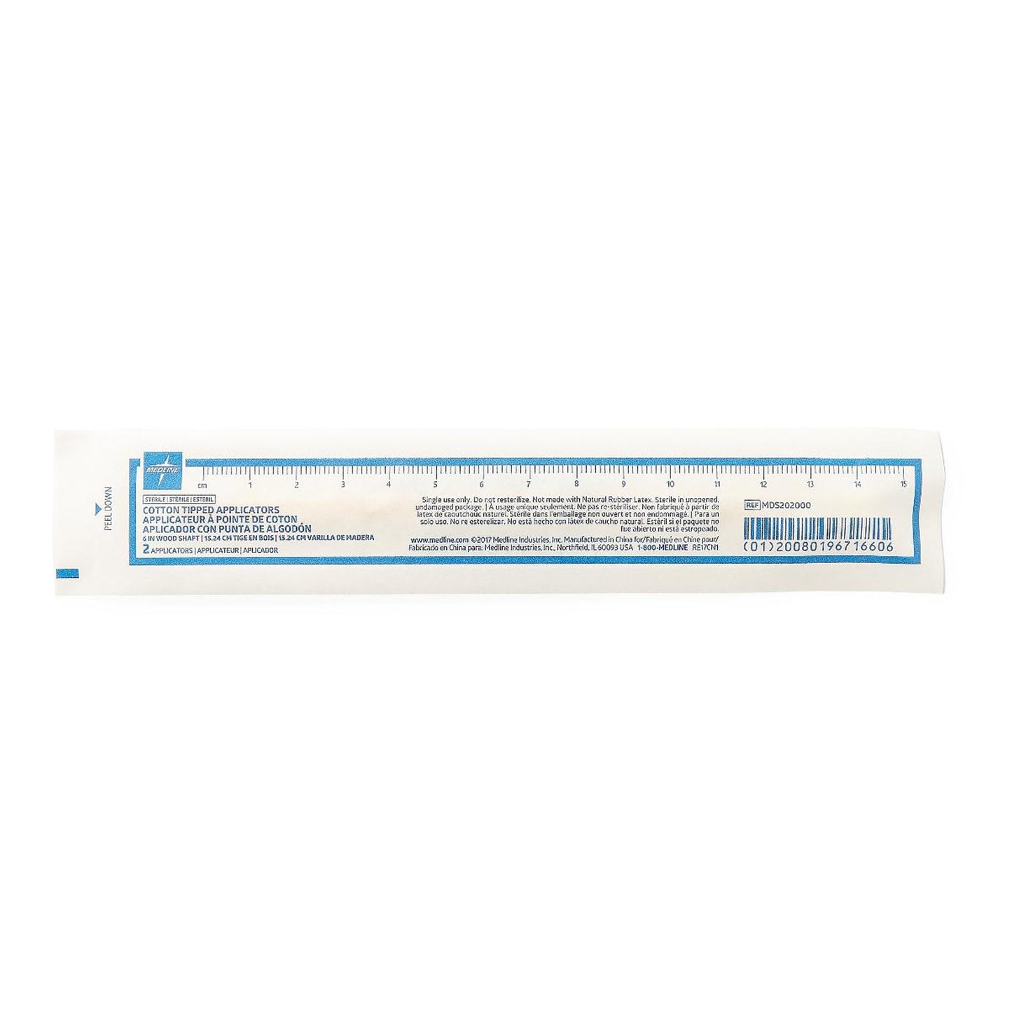 Medline® Swabstick, 100 Packs per Box